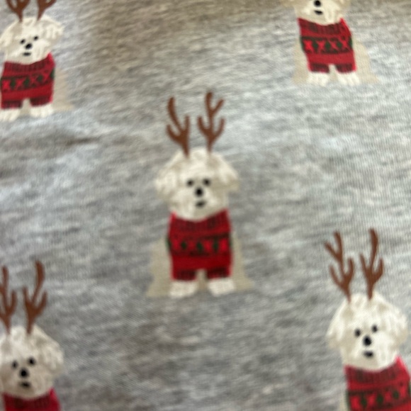 Woman’s dog print turtleneck shirt - Picture 2 of 6